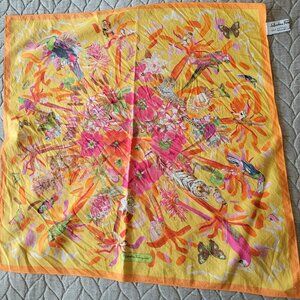 Salvatore Ferragamo Cotton Pocket Square